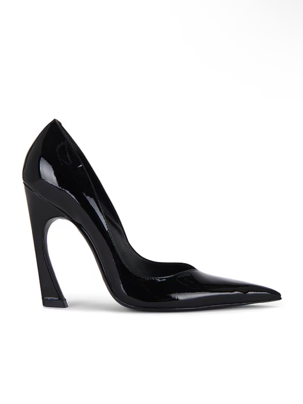 Schutz Lexi Pumps Black Patent High Heels Pumps shoes Revolve 6